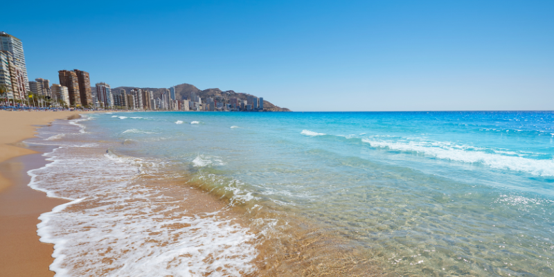 Things to do in Benidorm - Levante Beach