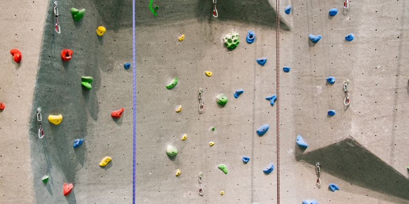 indoor rock climbing